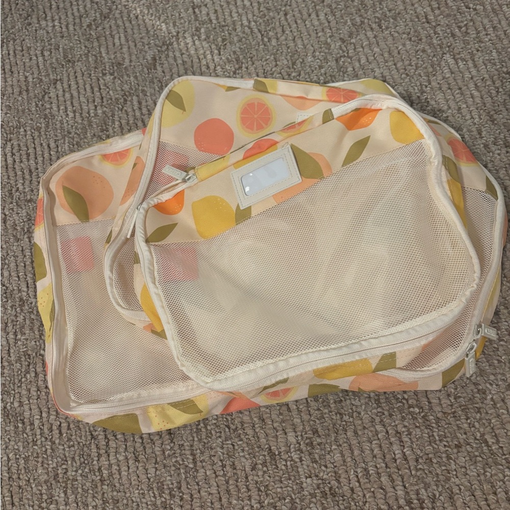 Calpak Citrus Print Packing Cubes